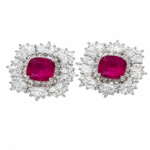 Ruby Bloom Earrings