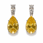 Yellow Drop Earrings
