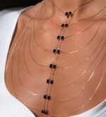 Noir Cascade Body Chain
