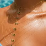 Emerald Cascade Body Chain